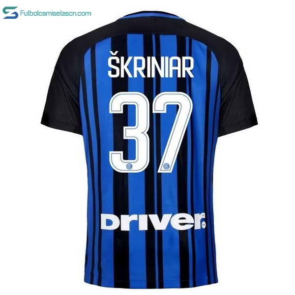 Camiseta Inter 1ª Skriniar 2017/18